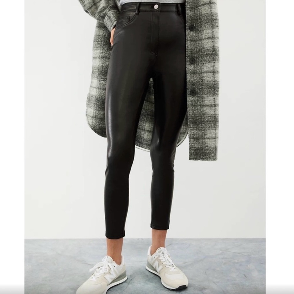 Aritzia Wilfred Free Charm Pant - Vegan Leather
